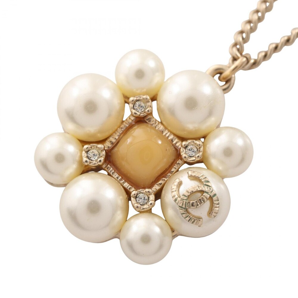 Chanel Coco Mark Flower Necklace Gp #350149C70B